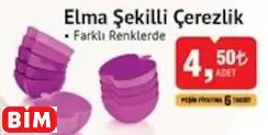 ELMA ŞEKİLLİ ÇEREZLİK